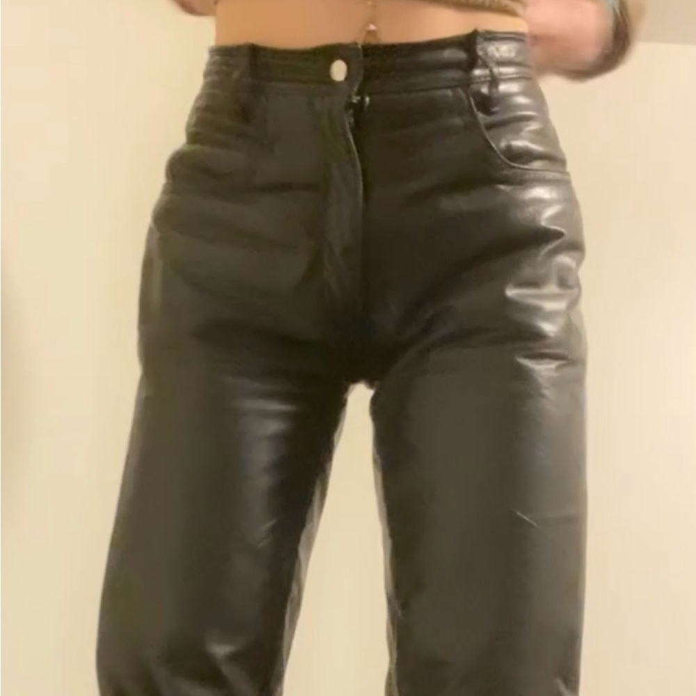 Elegant Black Women's Straight Leg Pants